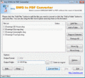 Screenshot of DWG to PDF Converter - 2010.11.4 2010.12