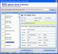 Screenshot of Notes Contacts Export to Outlook 7.0