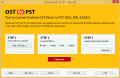 Screenshot of Transfer OST to PST 3.0