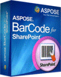 Screenshot of Aspose.BarCode for SharePoint 1.1.0.0