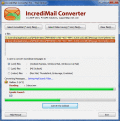 Screenshot of Convert IncrediMail Mail to Windows Mail 6.05