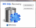 Screenshot of SoftAmbulance MS SQL Recovery 1.94