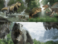 Screenshot of Prehistoric Monsters Animated Wallpaper 1.0