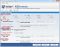 Screenshot of Lotus Notes Export PST File 9.4
