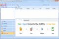 Screenshot of Outlook 2011 Mac PST Export 5.4