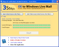 Screenshot of 3Steps OE to Windows Live Mail Converter 3.3