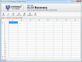 Screenshot of Data Recovery Software for .xlsx File 1.0