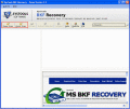 Screenshot of Repair Crashed BKF File 5.4