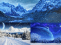 Screenshot of Frozen Places Screensaver 1.0