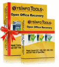 Screenshot of SysInfoTools OpenOffice Recovery Tool 1.0