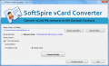 Screenshot of Convert vCard Files to Excel 3.7