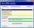 Screenshot of EML to MBOX Program 5.02