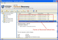 Screenshot of Recovery of Lost Emails 3.8