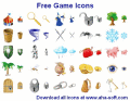 Free icon set for game developers