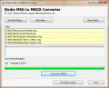 Screenshot of MSG to MBOX Convert 2.6