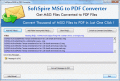 Screenshot of Save Multiple MSG as PDF 5.12