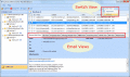 Screenshot of DBX Mailbox Files Converter 3.3