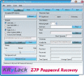 Screenshot of KRyLack ZIP Password Recovery 3.70