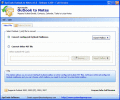 Screenshot of Outlook to Lotus Domino 6.0