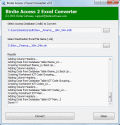 Screenshot of Convert Microsoft Access to Excel 2.8