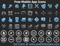 Screenshot of Free Phone App Icons 2013