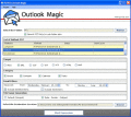 Screenshot of Outlook PST To DBX Files 3.2