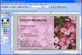 Screenshot of OfficePrinter Business Card Software 2.0