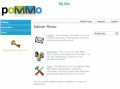 Screenshot of Webuzo for poMMo 16.1