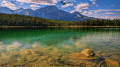 Screenshot of Green Lake Mountain Screensaver 1.0