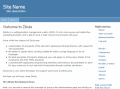 Screenshot of Webuzo for Zikula 1.2.8