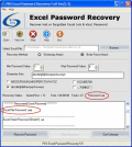 Screenshot of Recover XLS Sheet Password 5.5