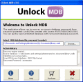 Screenshot of Break MDB File Password 3.0