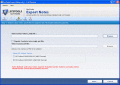 Screenshot of IBM Lotus Notes to Exchange 9.3