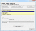 Screenshot of VCard Importer Software 2.0