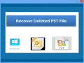 Screenshot of Recover Deleted PST File 3.0.0.7