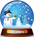 Screenshot of Snowman Snow Globe 1.1