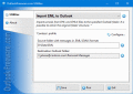 Screenshot of Import Messages from EML Format 3.2