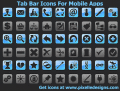 Screenshot of TabBar Icons For Mobile Apps 2013.1