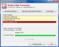 Screenshot of Convert Zimbra to PST 6.1