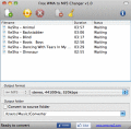 Screenshot of Free WMA to MP3 Changer MAC 1.8