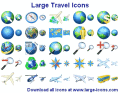 Screenshot of Large Travel Icons 2013.2