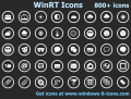 Screenshot of WinRT Icons 2.2