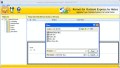Screenshot of Outlook Express to Lotus Notes 8.10.01