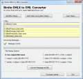 Screenshot of EMLX to EML File Exporter 1.2