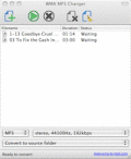 Screenshot of WMA MP3 Changer MAC 1.5