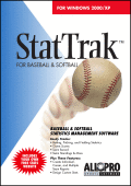 Tracks Batting, Pitching, and Fielding stats
