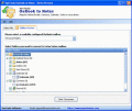 Screenshot of Open Microsoft Outlook in Lotus Notes 7.0