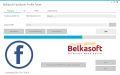 Screenshot of Belkasoft Facebook Profile Saver 1.0