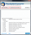 Screenshot of Export Thunderbird Email Messages 5.02