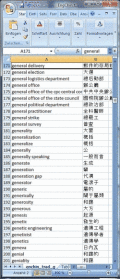 Screenshot of Dictionary EnglishChinese traditional 1.3